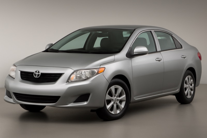 2008 Toyota Corolla windshield replacement in Santa Monica, CA