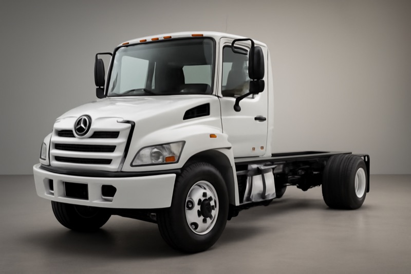 2009 Hino 338 windshield replacement in Santa Monica, CA