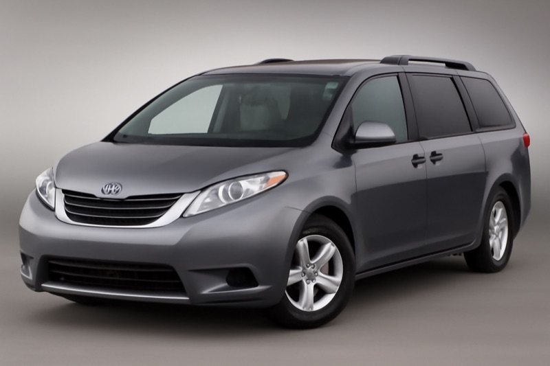 2011 Toyota Sienna windshield replacement in Santa Monica, CA