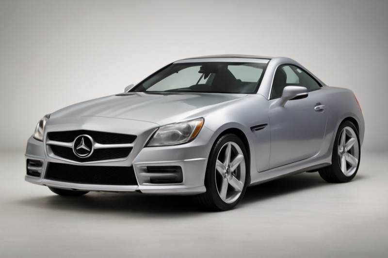 2014 Mercedes Benz SLK250 windshield replacement in Santa Monica, CA