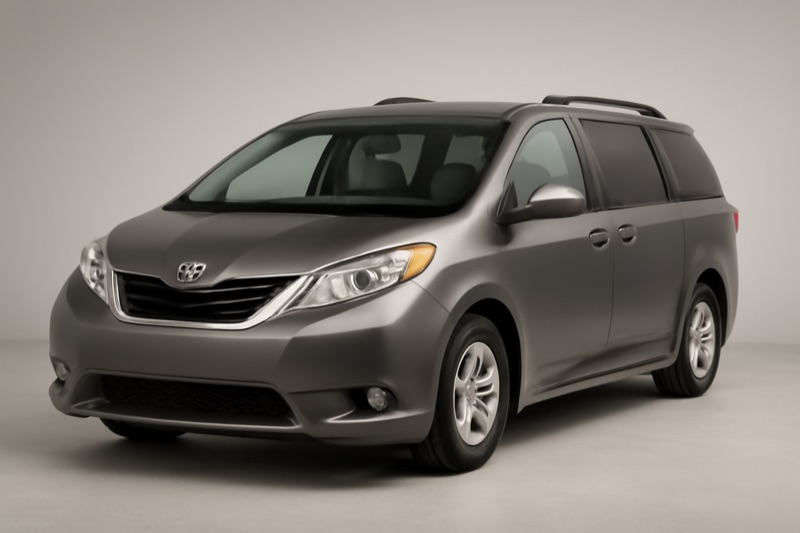 2016 Toyota Sienna windshield replacement in Santa Monica, CA