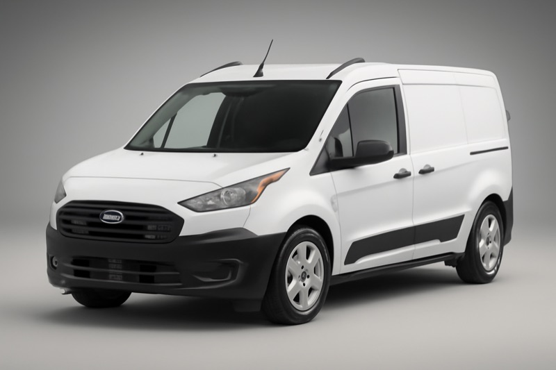 2019 Ford Transit Connect (pv) windshield replacement in Santa Monica, CA
