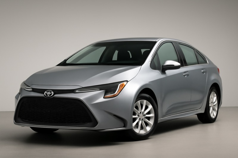 2020 Toyota Corolla windshield replacement in Santa Monica, CA