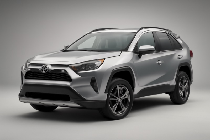 2020 Toyota RAV4 windshield replacement in Santa Monica, CA