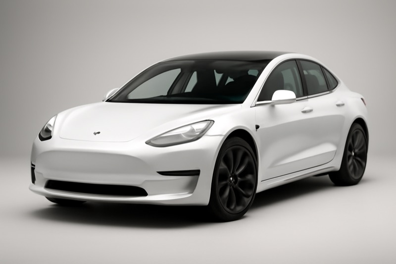 2021 Tesla 3 windshield replacement in Santa Monica, CA