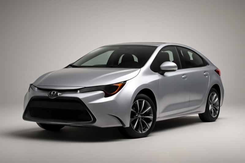 2021 Toyota Corolla windshield replacement in Santa Monica, CA