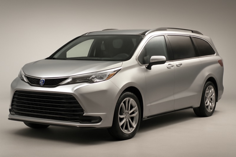 2021 Toyota Sienna windshield replacement in Santa Monica, CA