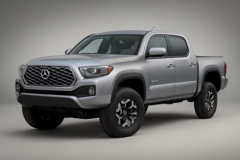 2021 Toyota Tacoma Pickup windshield replacement in Santa Monica, CA