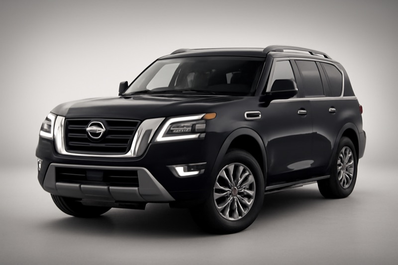 2022 Nissan Armada windshield replacement in Santa Monica, CA