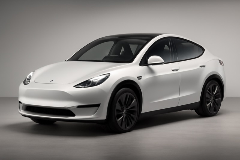2022 Tesla Y windshield replacement in Santa Monica, CA