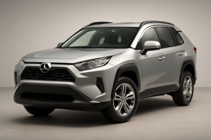 2022 Toyota RAV4 windshield replacement in Santa Monica, CA