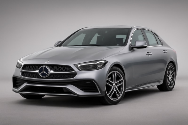 2023 Mercedes Benz C-Class windshield replacement in Santa Monica, CA