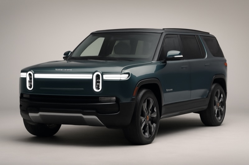 2024 Rivian R1S windshield replacement in Santa Monica, CA