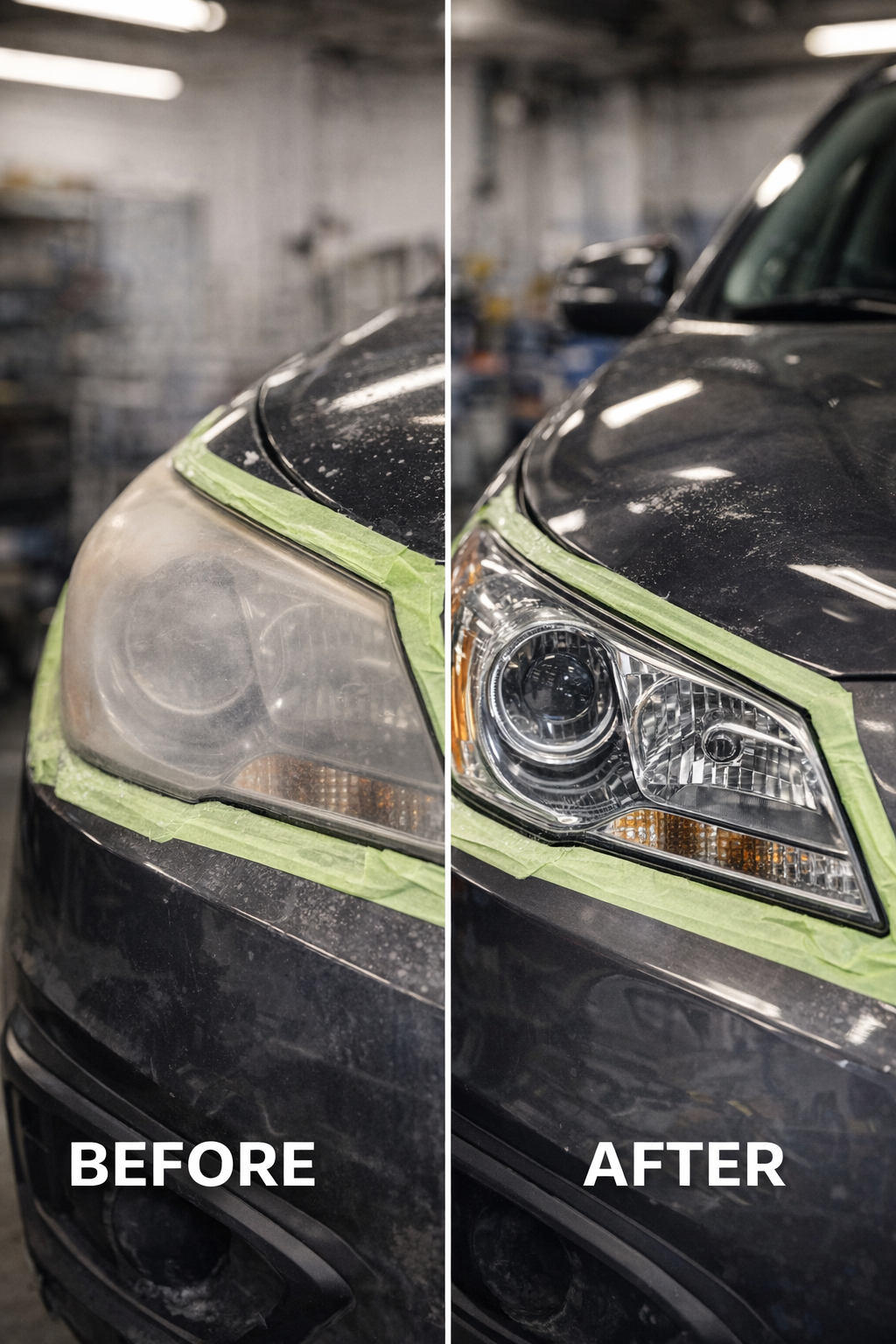 Headlight Restoration service in Santa Monica